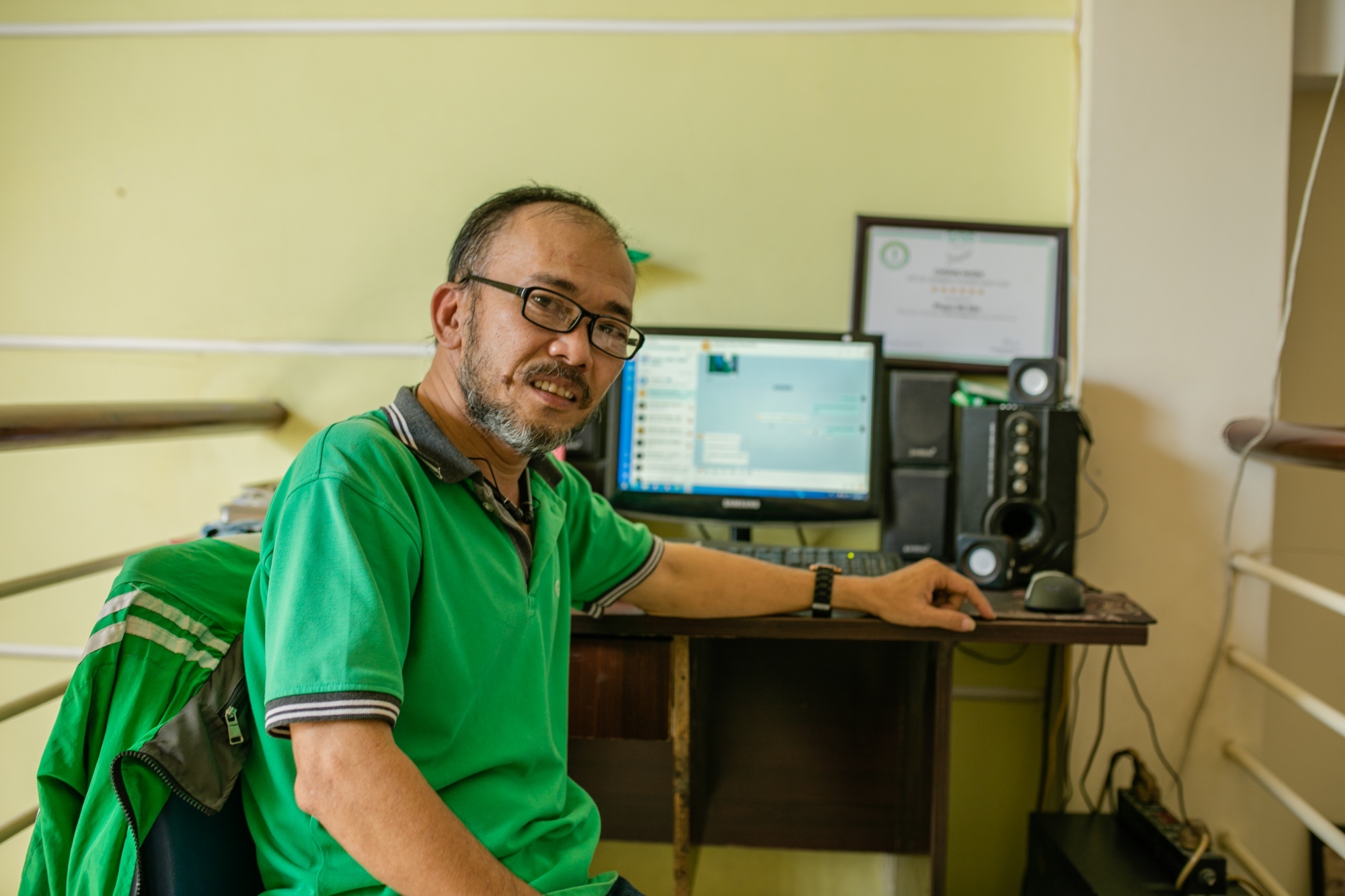 Grab,  tai xe Grab anh 2