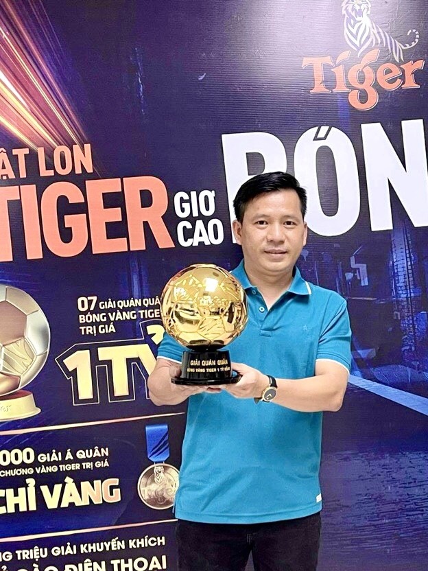 Tiger, bóng vàng 1 tỷ đồng ảnh 3 Tiger, bong vang 1 ty dong anh 3