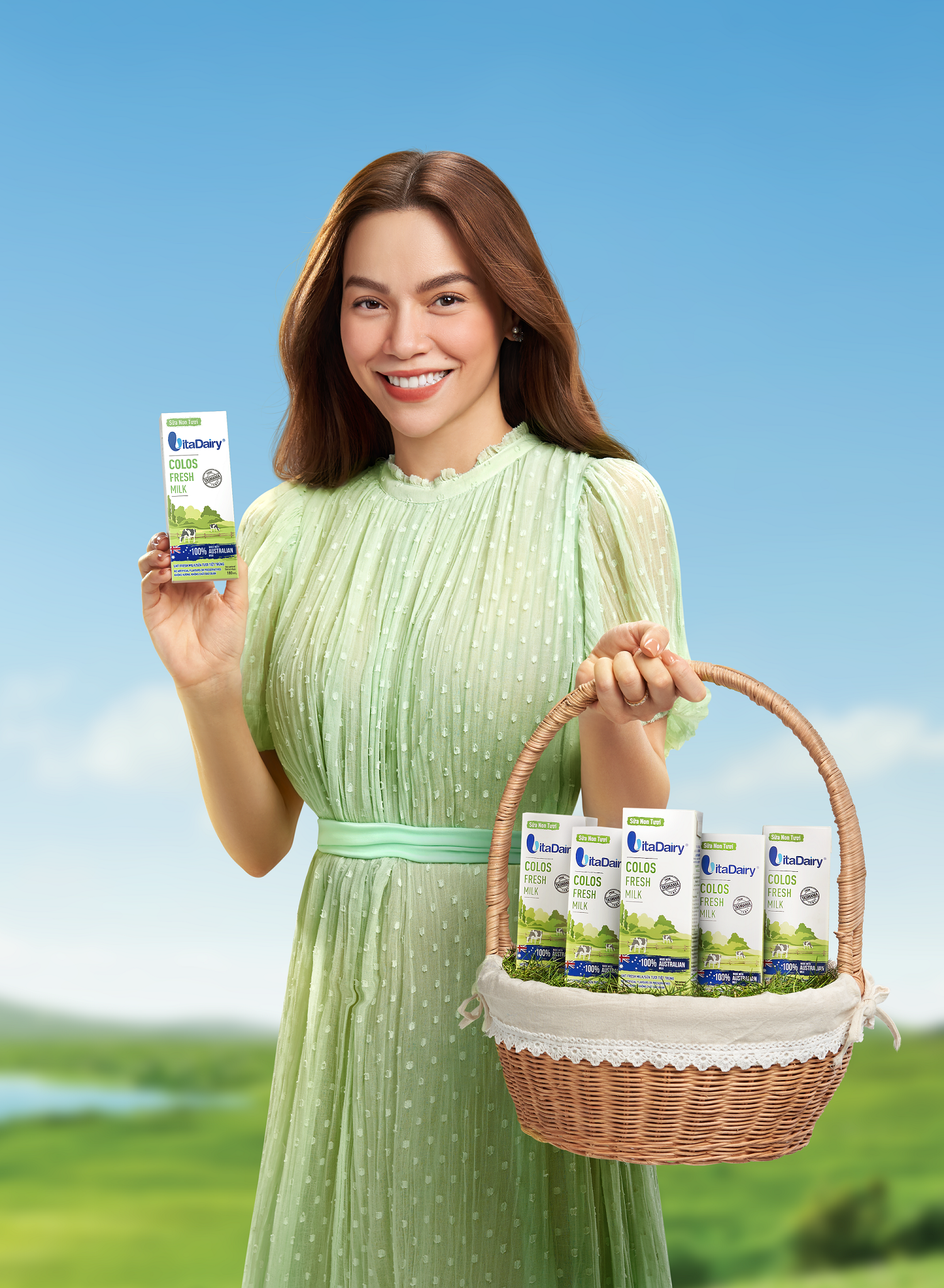 Ho Ngoc Ha,  VitaDairy anh 1