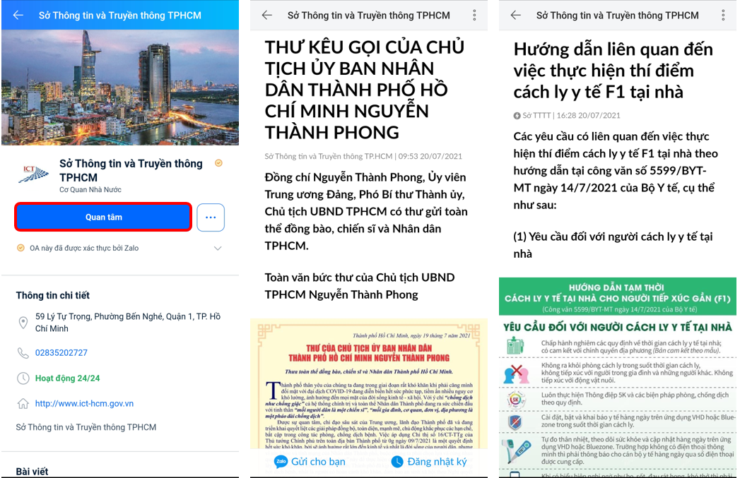 Zalo,  trung tam kiem soat benh tat anh 1