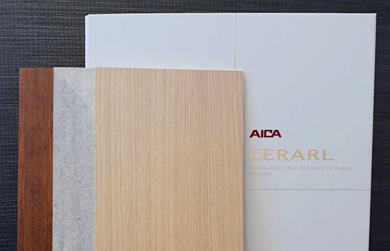 Tap doan AICA ra mat tam laminate va tam op tuong Cerarl khang virus hinh anh