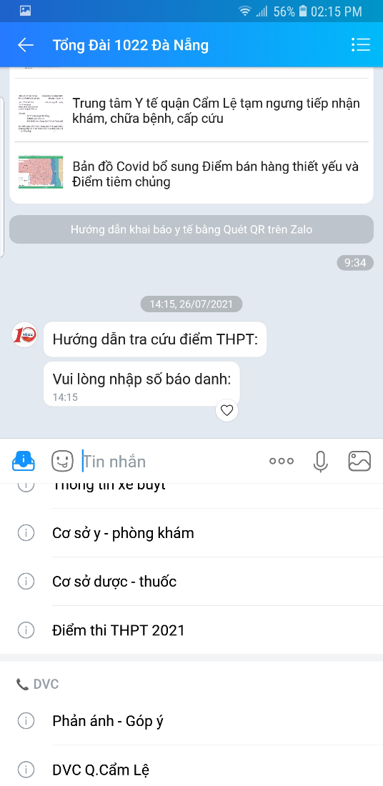 Zalo ảnh 1 Zalo anh 1