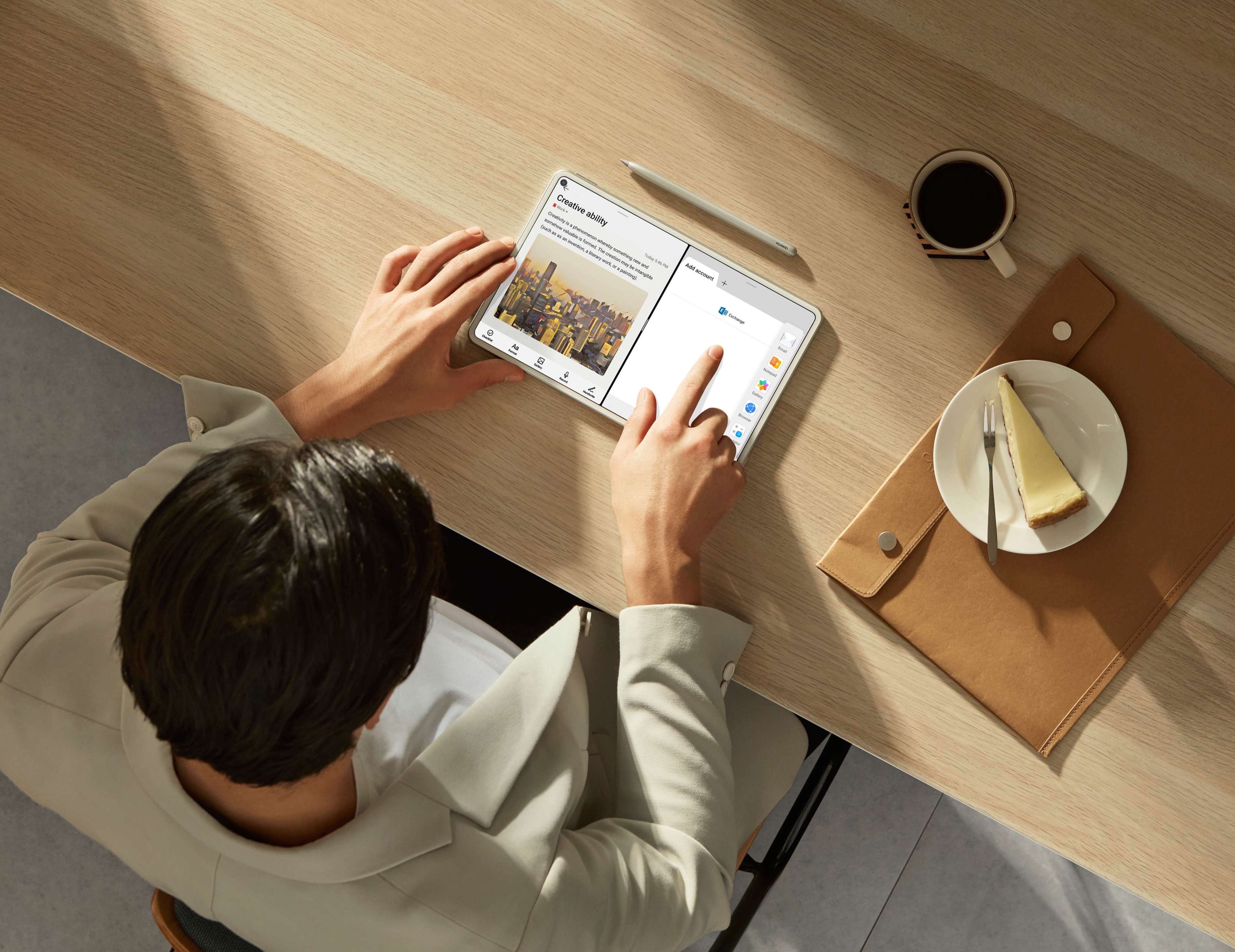 Nguoi tre khang dinh chat rieng voi tablet cua Huawei hinh anh