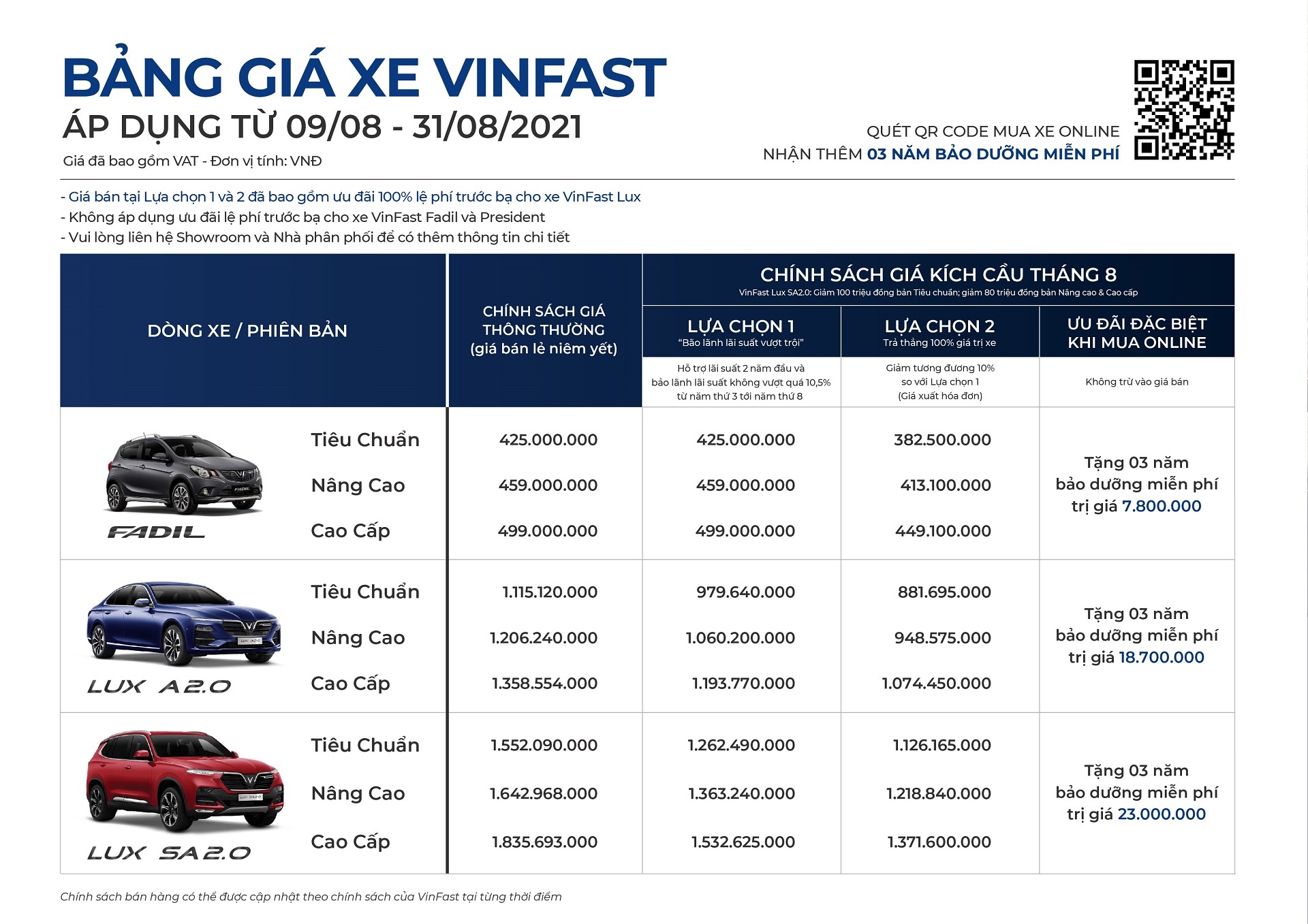 VinFast khuyến mại ảnh 1 VinFast khuyen mai anh 1