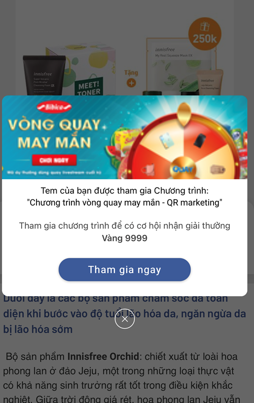 gan QR code,  giai phap Loyalty anh 2