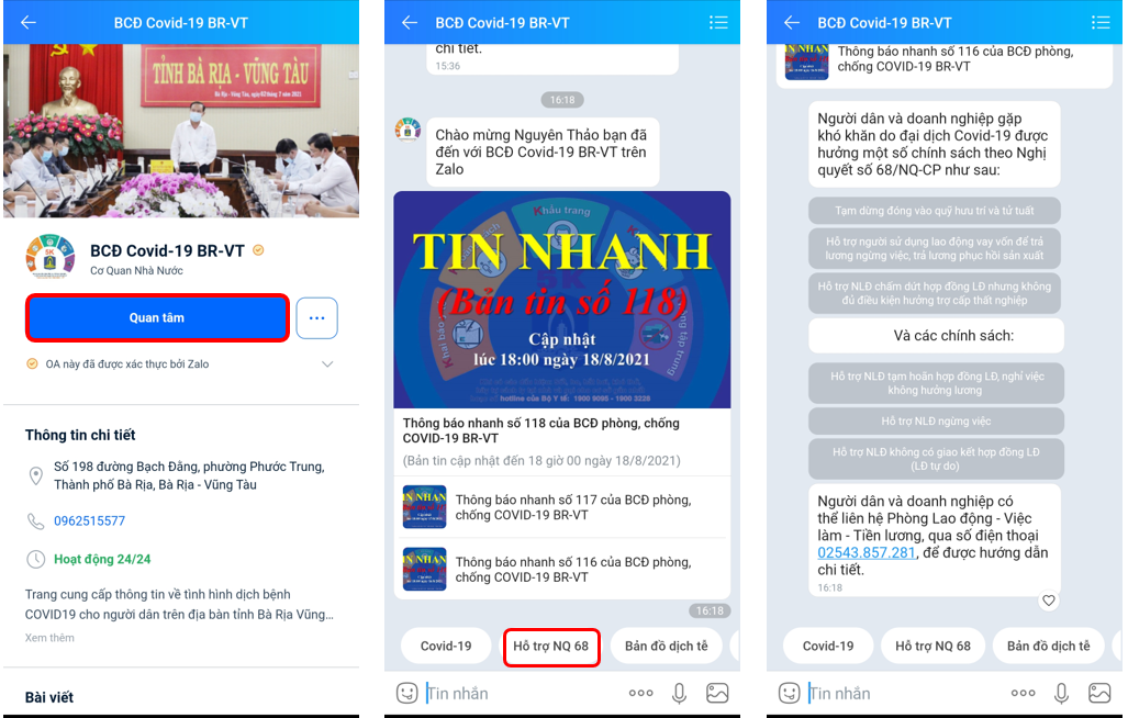 Ba Ria - Vung Tau,  Zalo anh 1