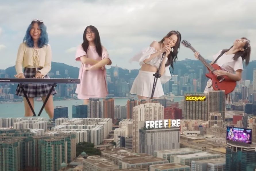 Nhom nhac nu cua Free Fire ra mat MV 'Bai ca gut chop' hinh anh