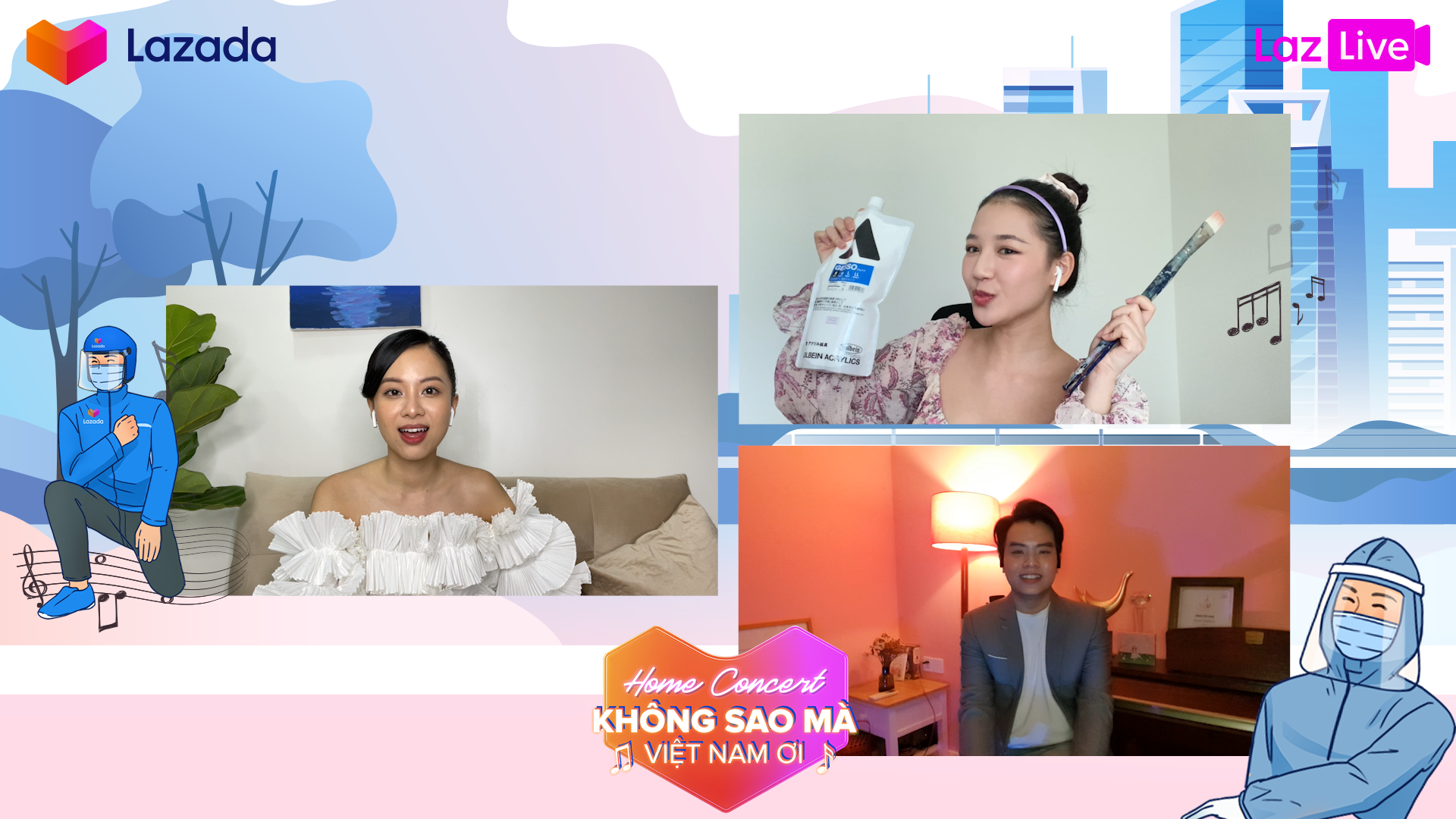 Lazada, home concert ảnh 3 Lazada, home concert anh 3