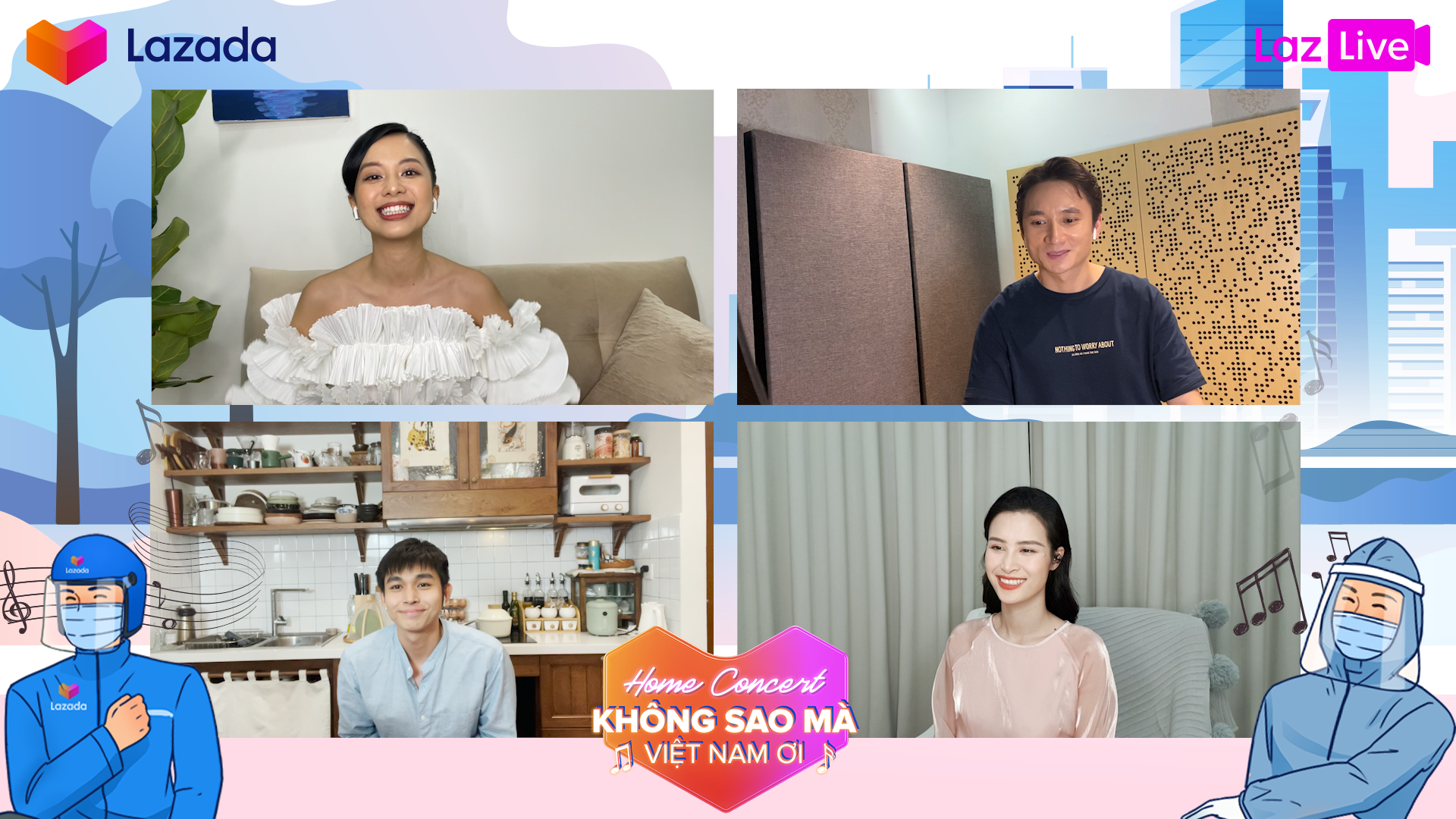 Lazada, home concert ảnh 2 Lazada, home concert anh 2