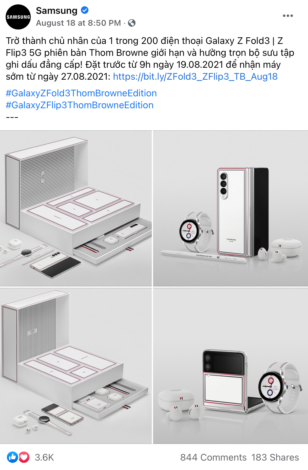 Z Flip3 bao nhieu,  Z Fold3 bao nhieu anh 1