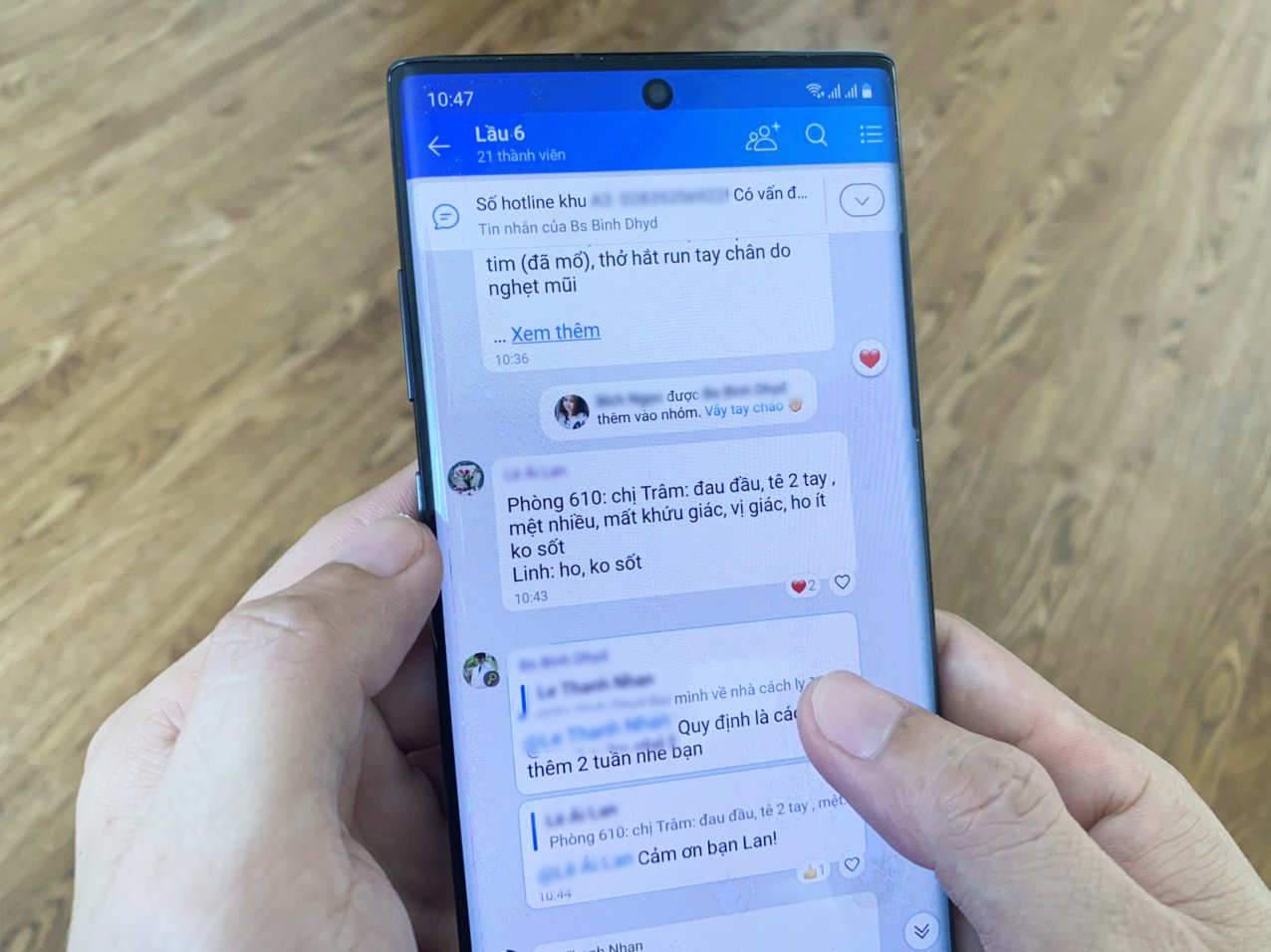 Zalo,  cach ly anh 3