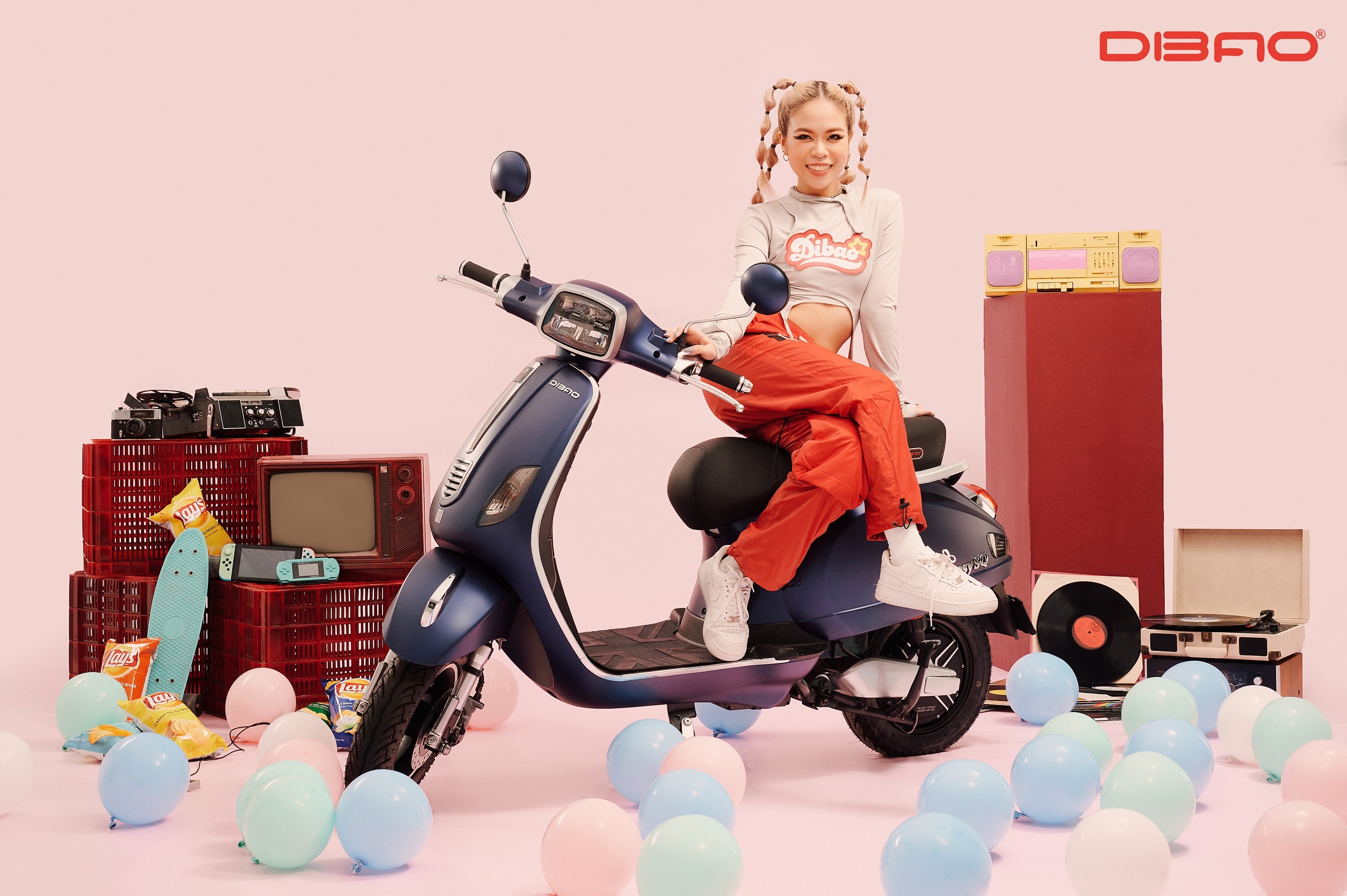 Xe máy điện Dibao ảnh 4 Xe may dien Dibao anh 4
