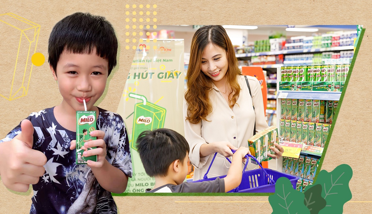 Milo,  ong hut giay anh 1