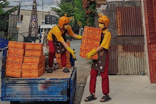 Thuong hieu Cuoi Corner lan toa tinh than chung tay chong dich hinh anh