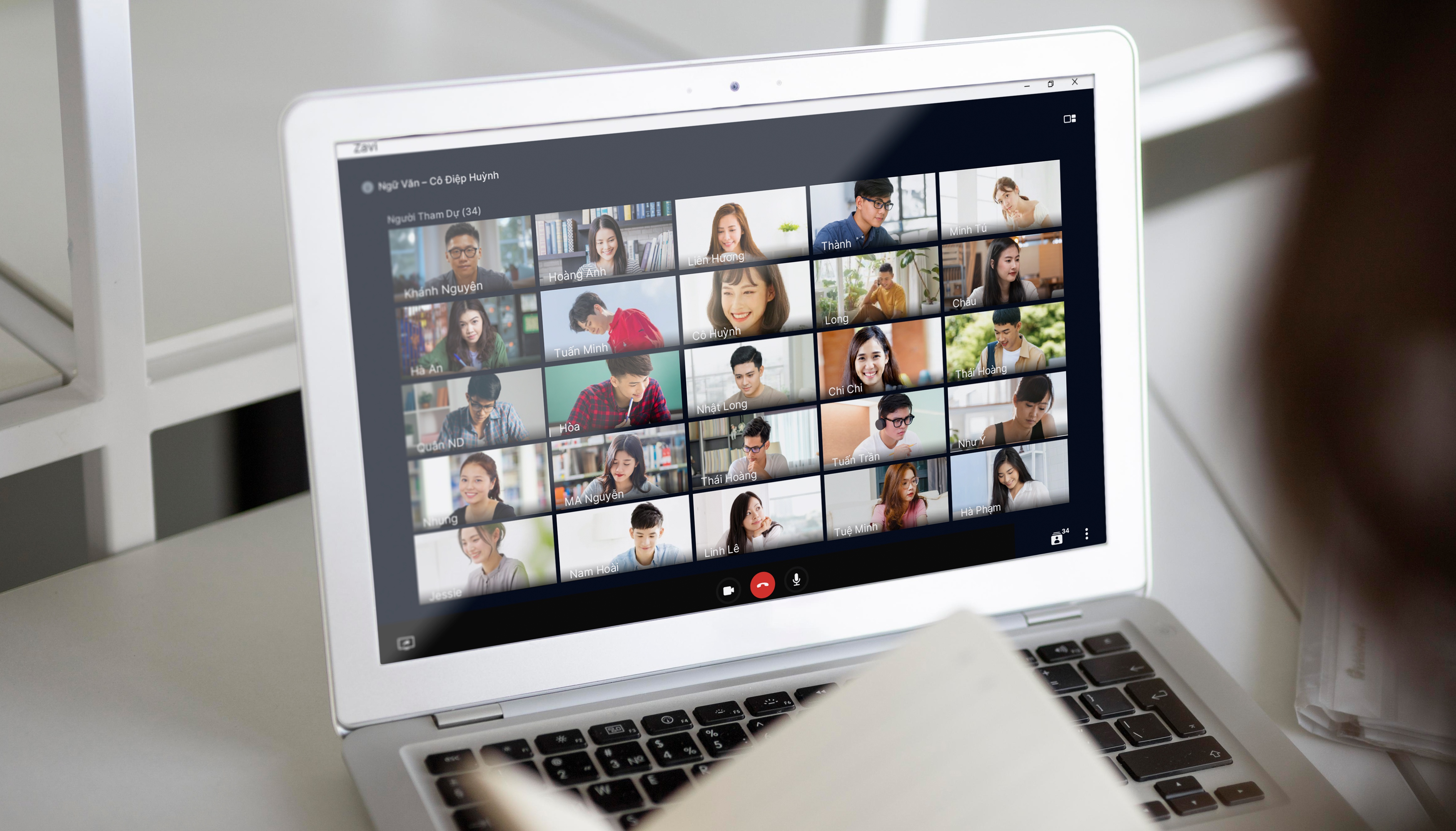 day hoc truc tuyen,  Zalo anh 2