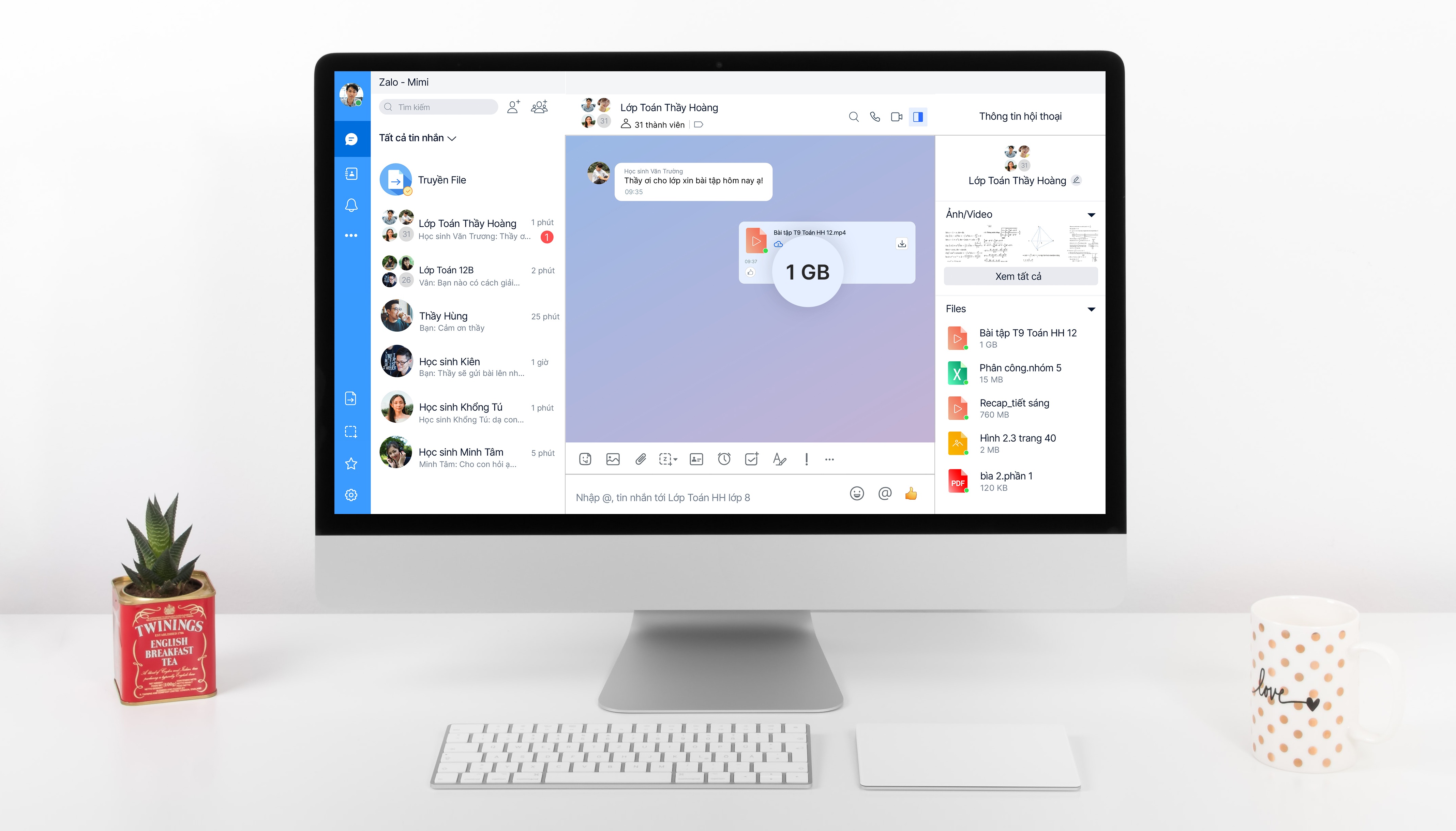 day hoc truc tuyen,  Zalo anh 3