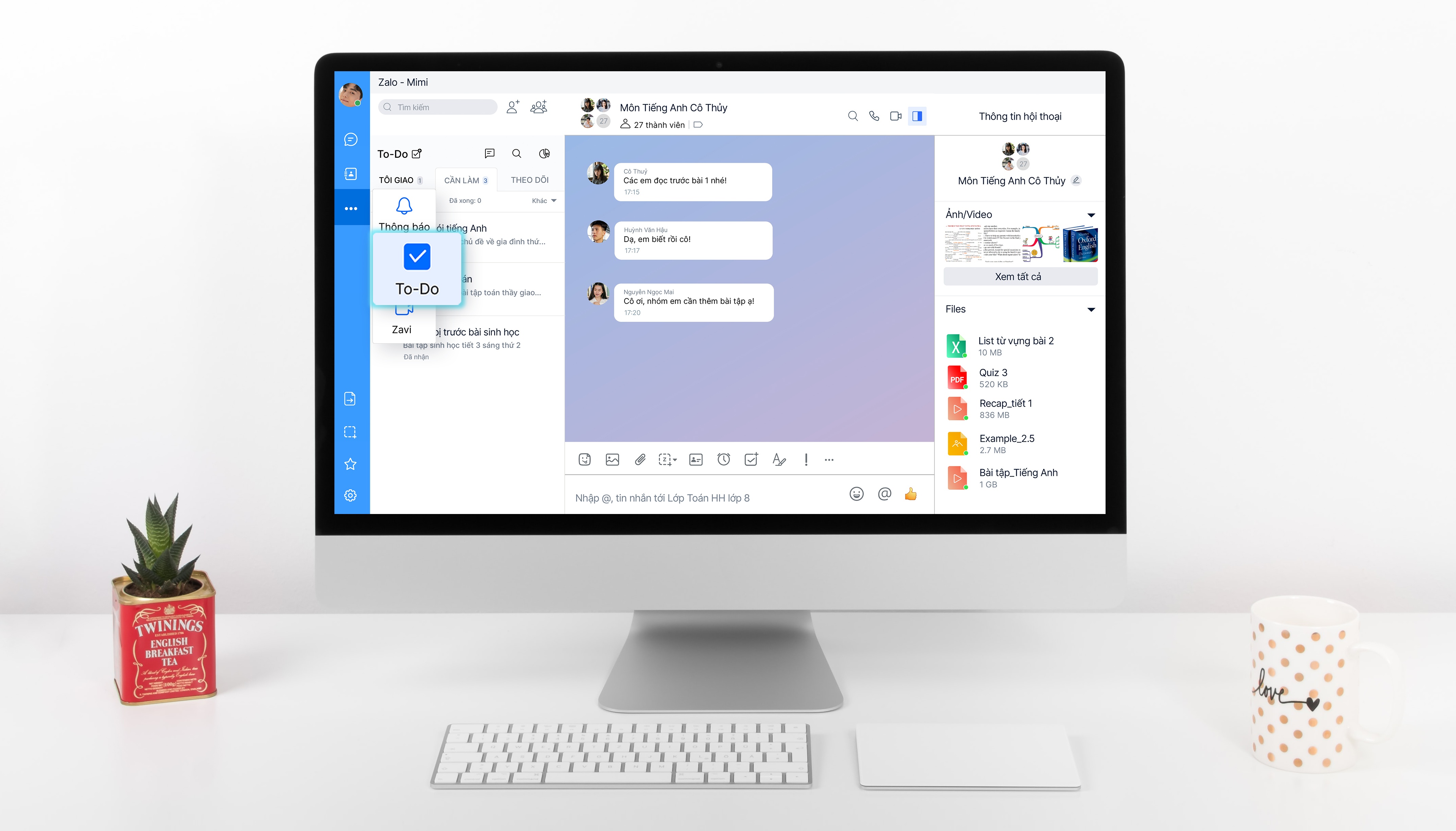 day hoc truc tuyen,  Zalo anh 4