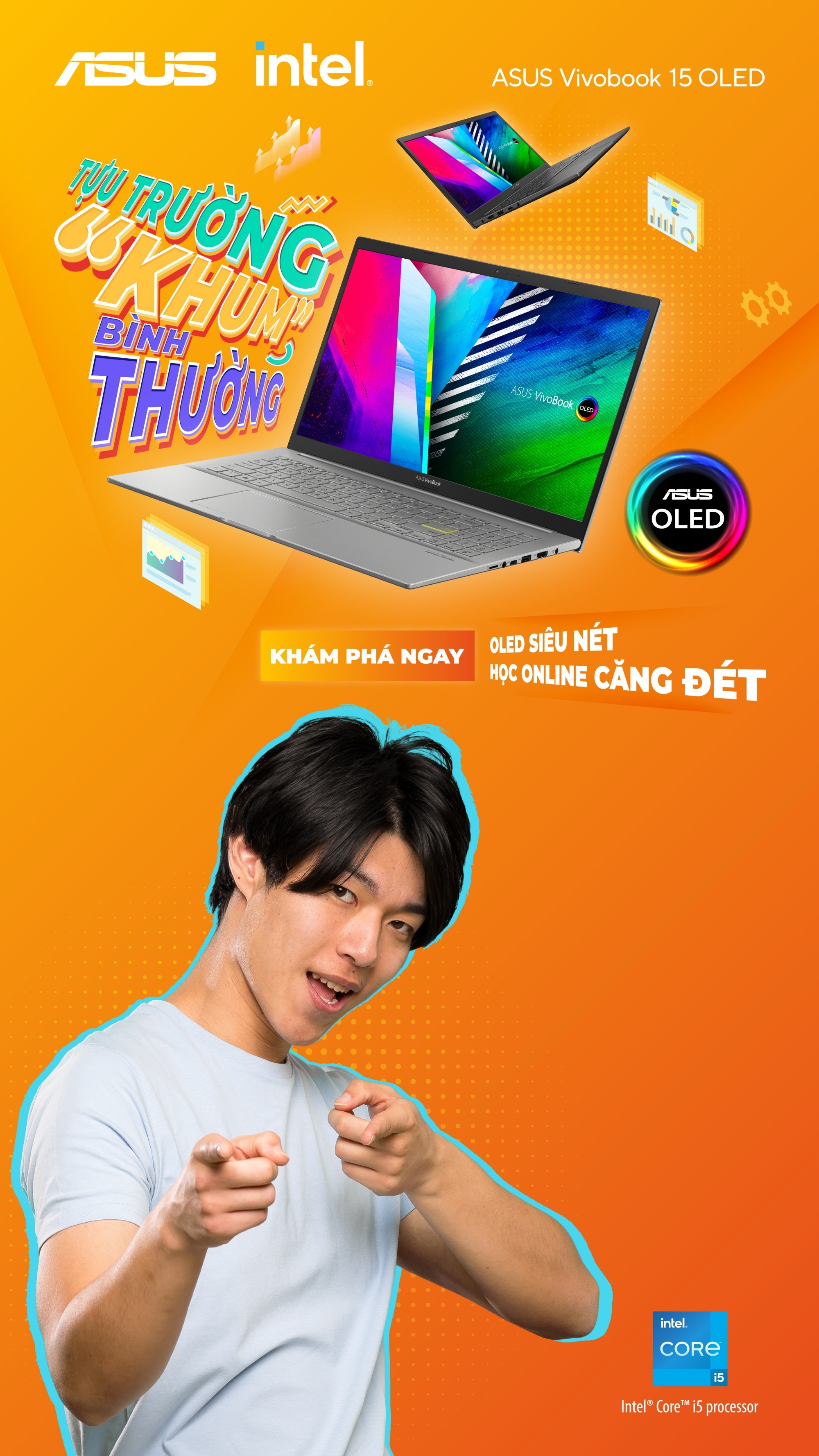 Asus Vivobook 15 OLED,  Asus anh 3