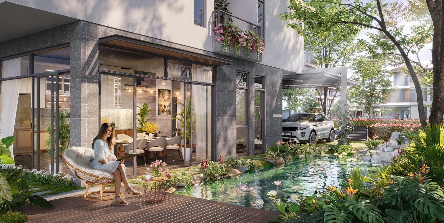 Khong gian san vuon quanh nha tot cho suc khoe the nao? hinh anh