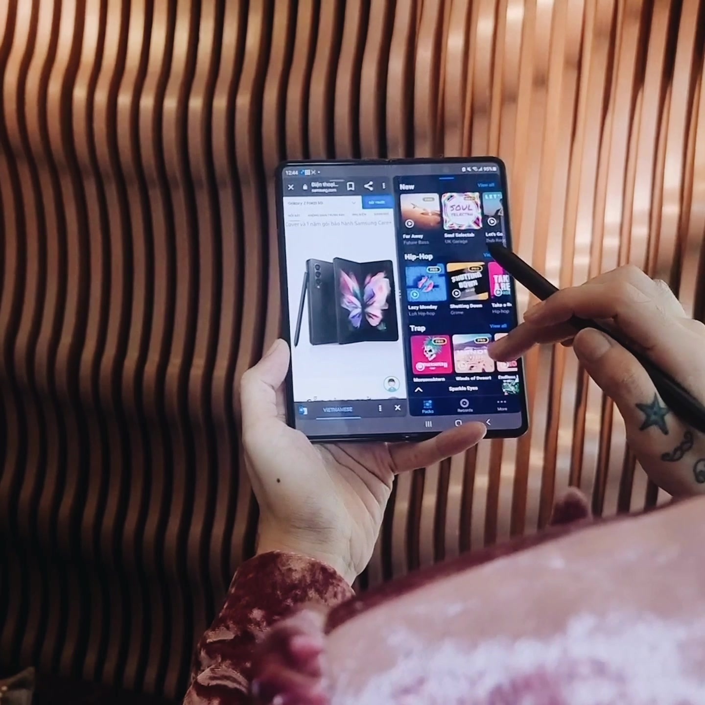 Galaxy Z sries,  Binz anh 2