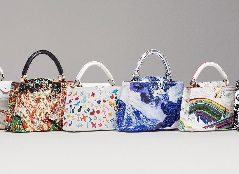Louis Vuitton thoi hon nghe thuat vao BST tui Artycapucines hinh anh