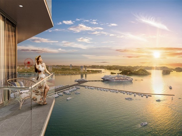 Nhung trai nghiem doc dao tai Sun Marina Town ben vinh Ha Long hinh anh
