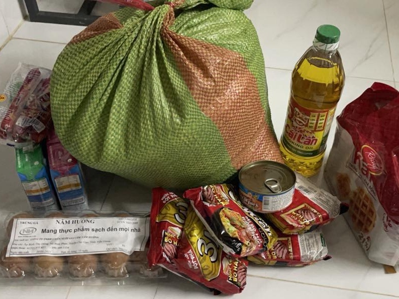 Mua thuc pham tiet kiem phi giao hang qua Zalo Connect hinh anh