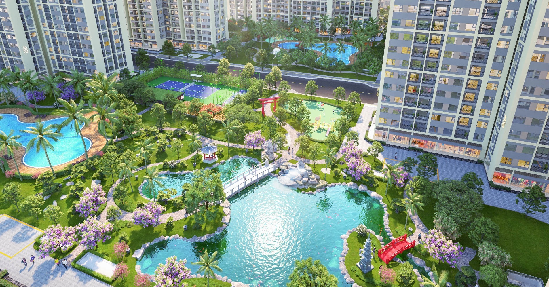 The Origami Park anh 1