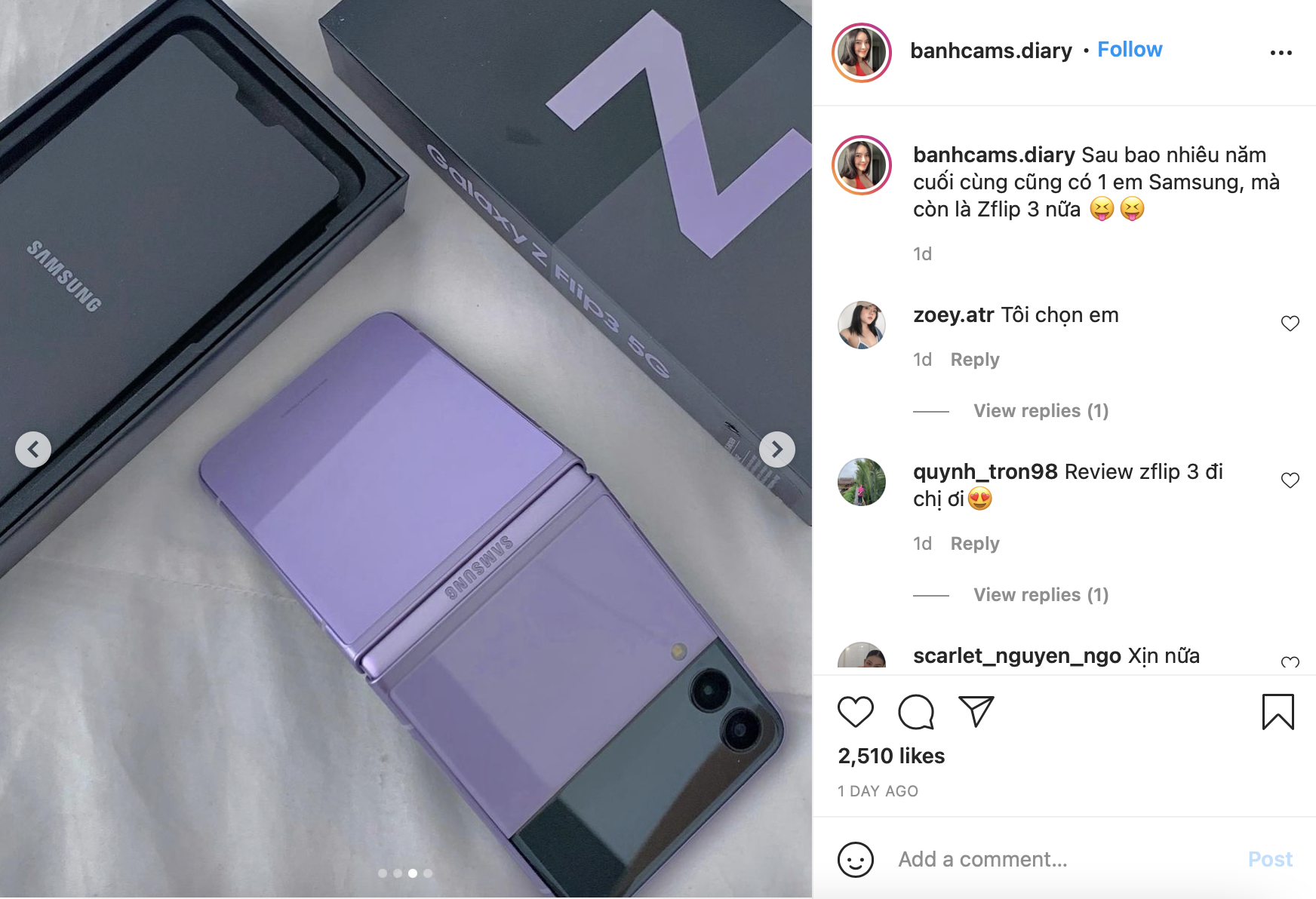 mua Z Fold3,  mua Z Flip3,  Z Fold3 bao nhieu,  Z Flip3 bao nhieu anh 3