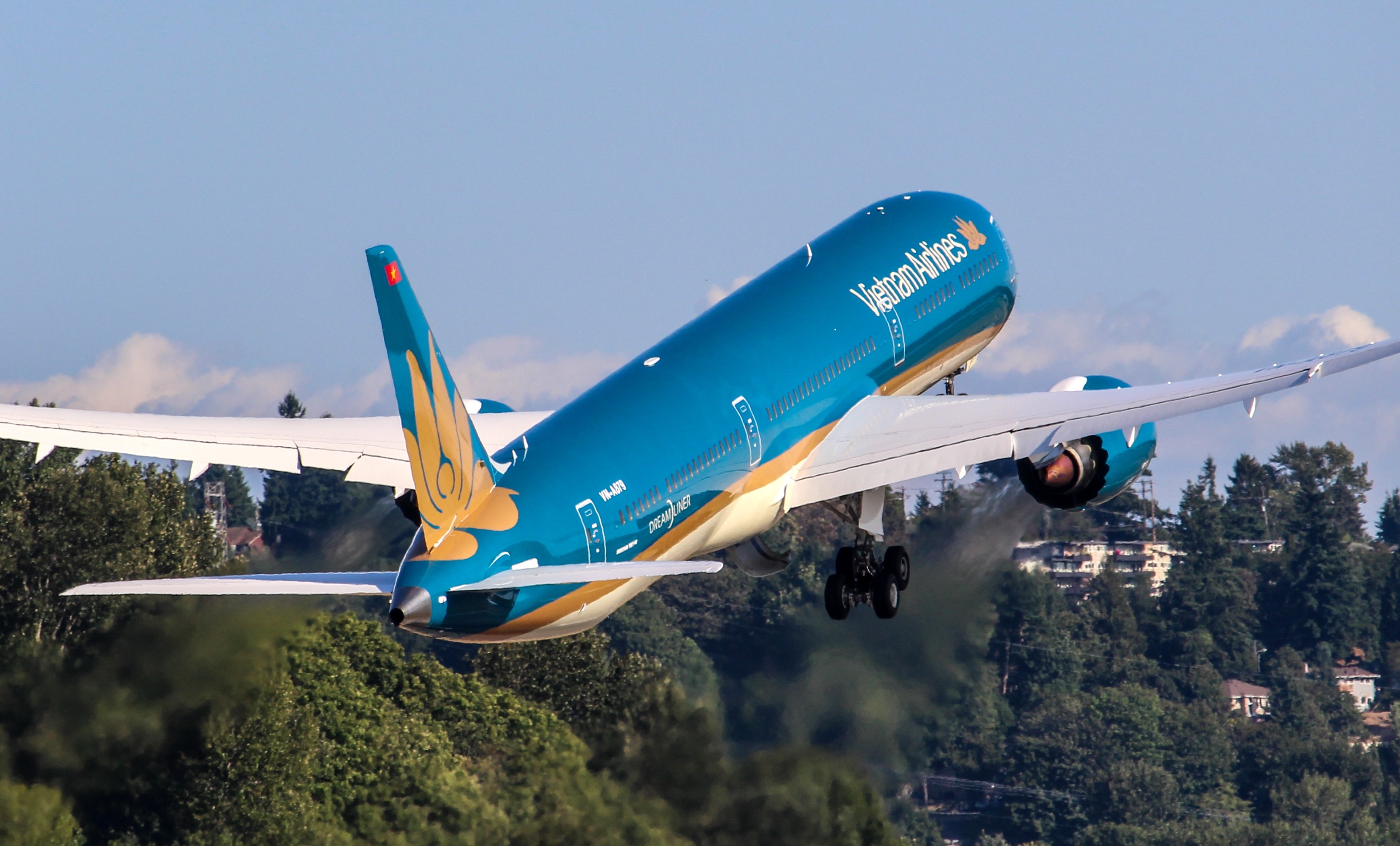 Vietnam Airlines hoan tat thu tuc xin bay thang thuong le den My hinh anh