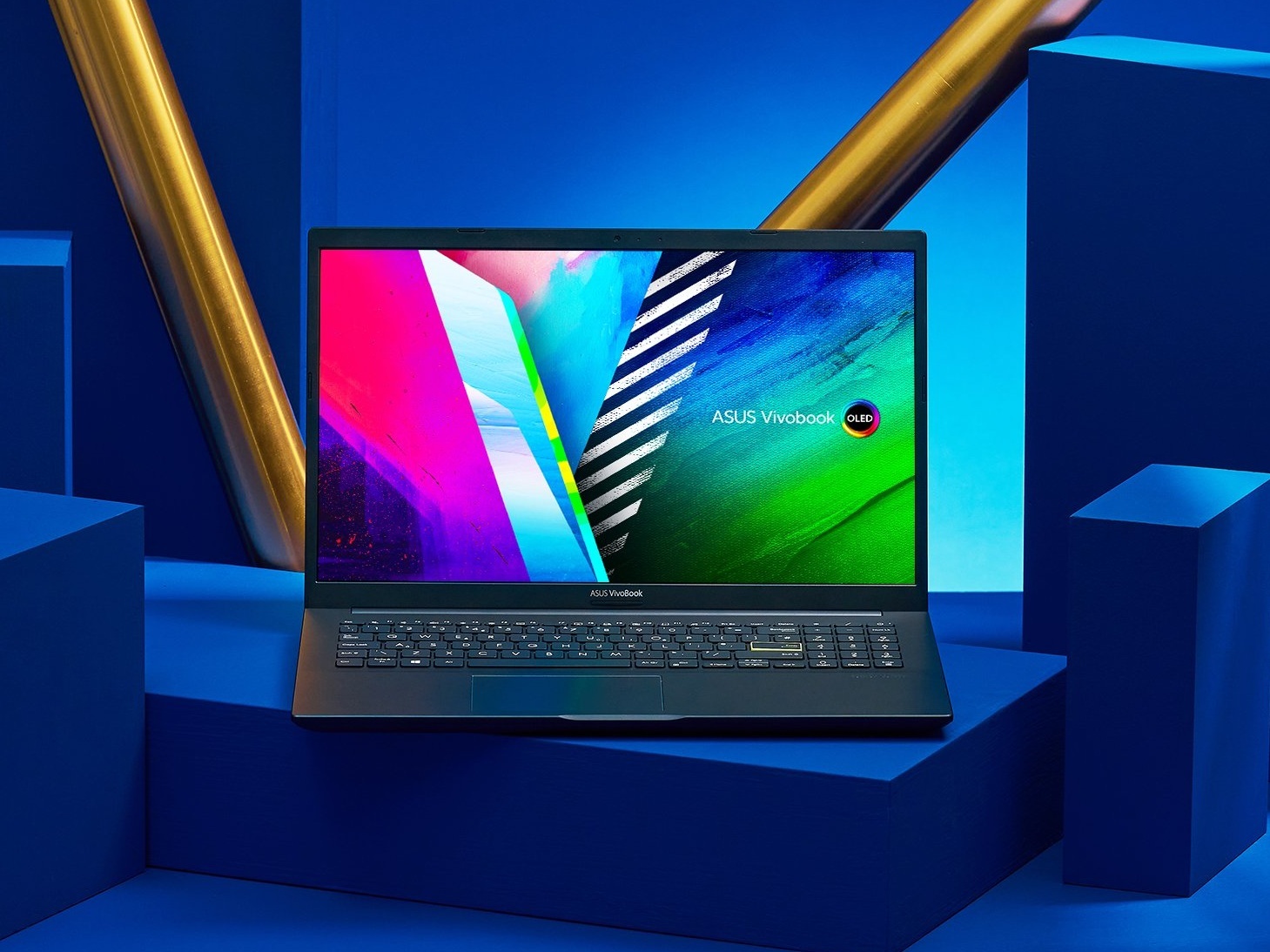 Asus VivoBook 15 OLED - tro thu cua gen Z mua tuu truong online hinh anh