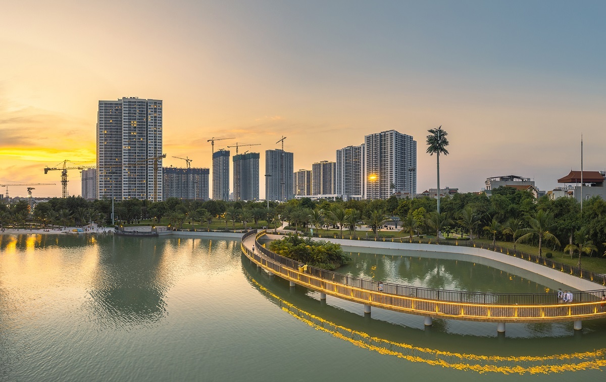 Diem den cua cong dong cu dan quoc te phia tay thu do hinh anh