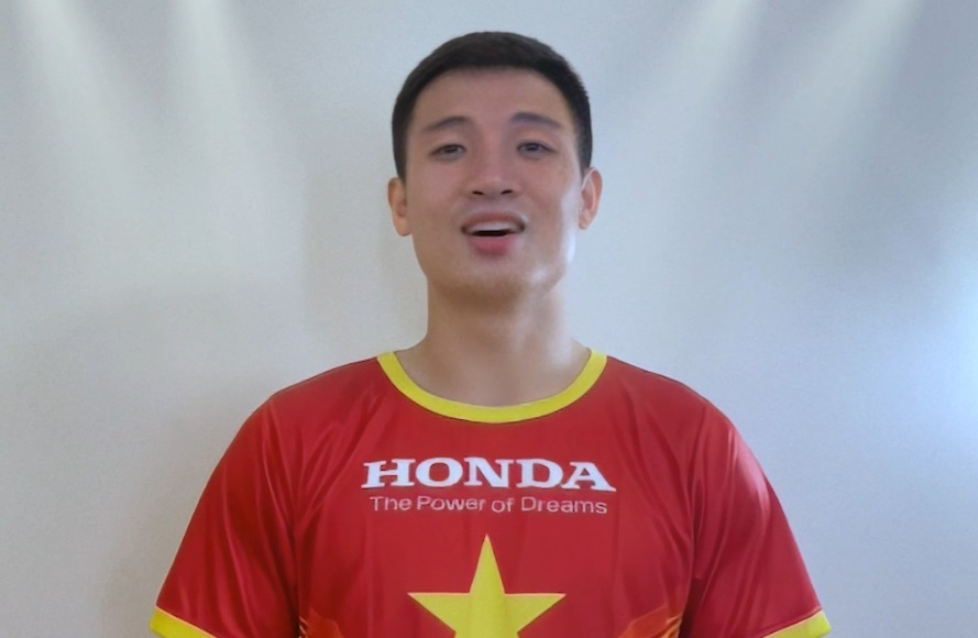 Bui Tien Dung, Dinh Trong gop mat trong 'Doi hinh uoc mo' cua Honda hinh anh