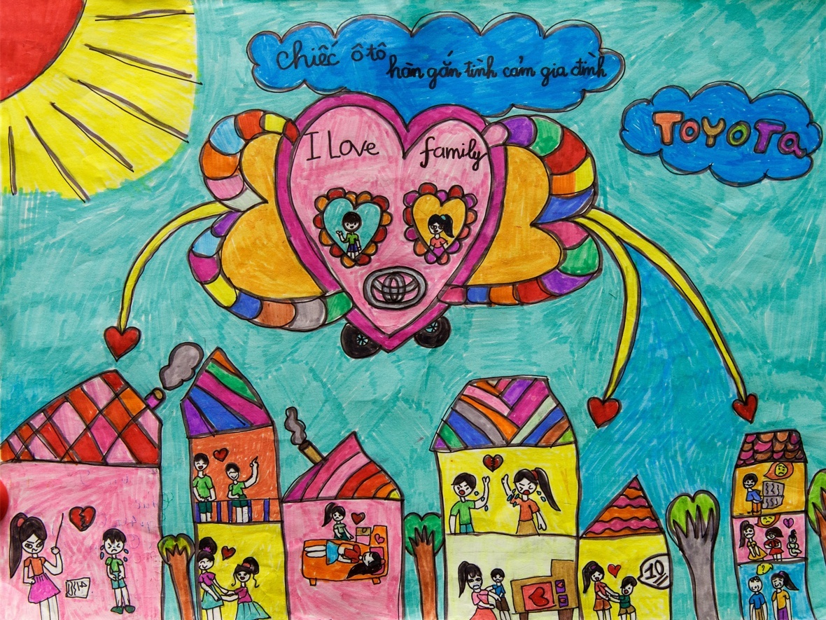 Toyota to chuc cuoc thi ve 'Chiec oto mo uoc' 2021 cho tre em hinh anh
