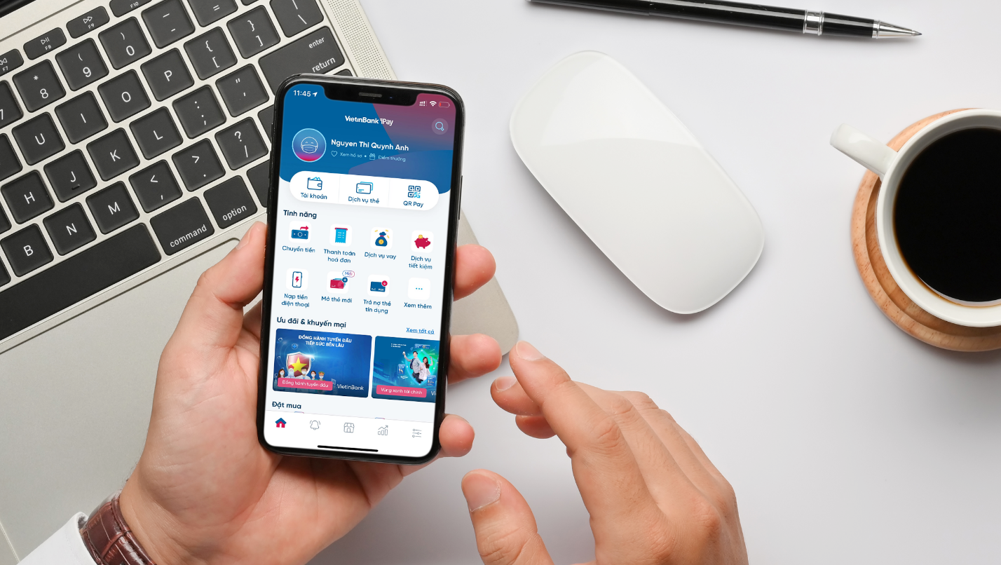 VietinBank,  VietinBank iPay Mobile anh 2