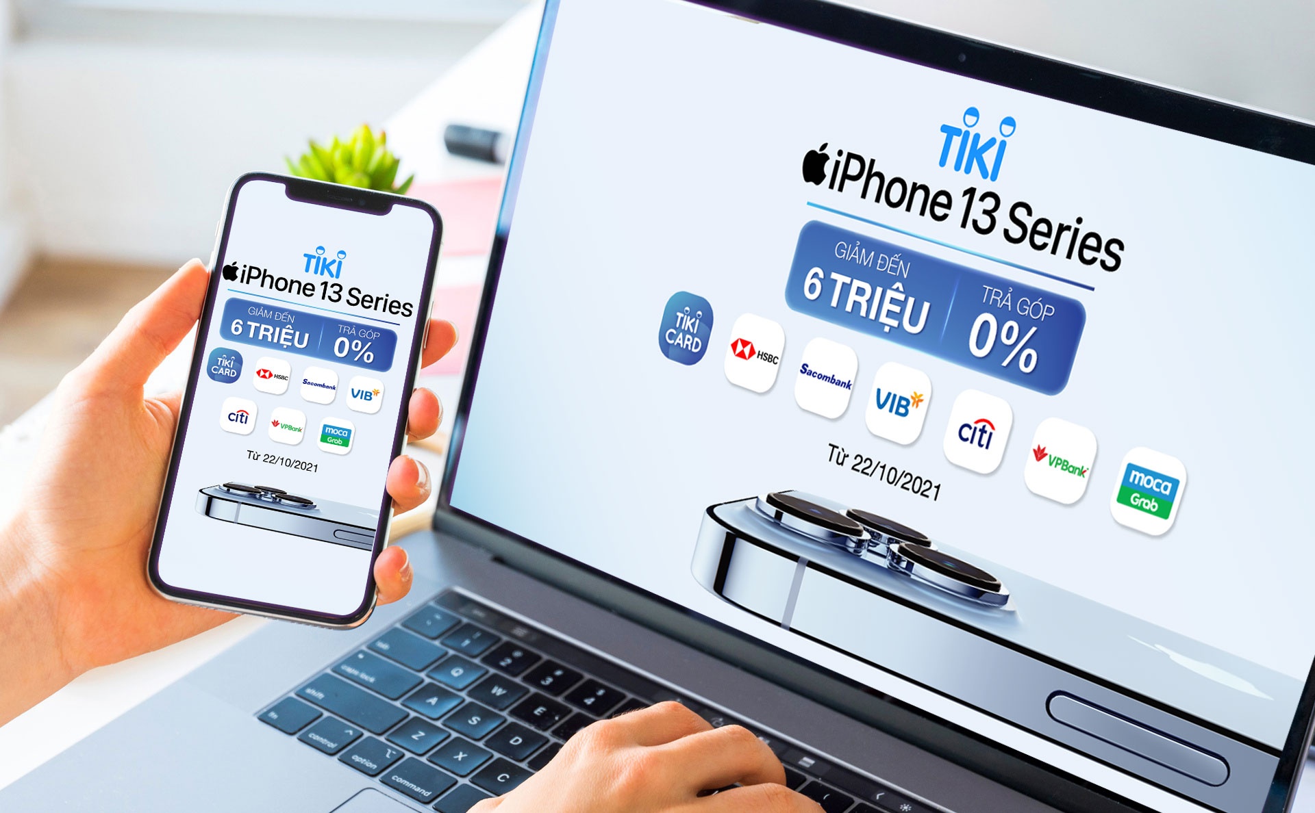 Tiki,  Tiki ban iPhone 13 anh 1