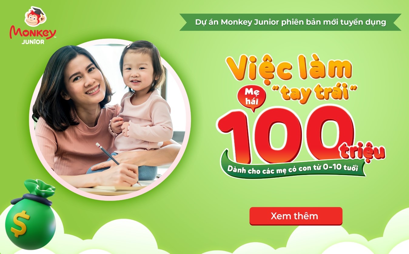Monkey Junior tuyen dung anh 1