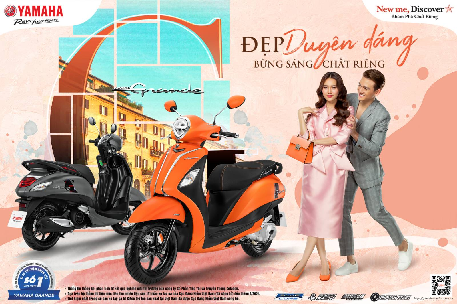 Yamaha Grande 2021,  Yamaha anh 6