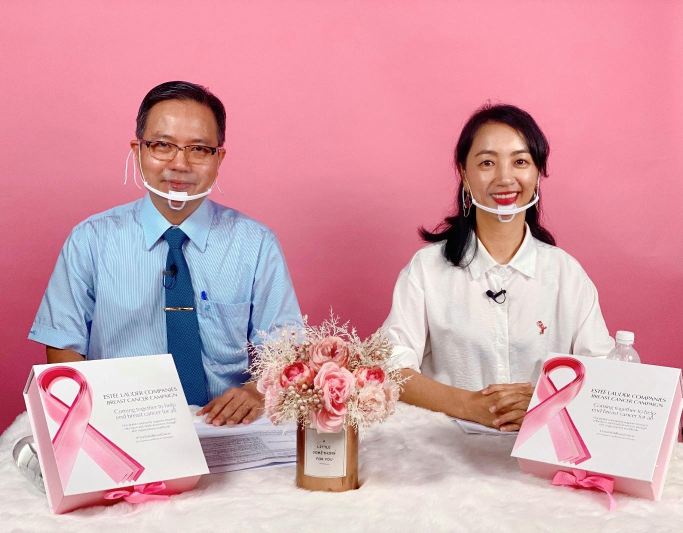 Nang tam nhan thuc ve ung thu vu cung Estee Lauder Viet Nam hinh anh