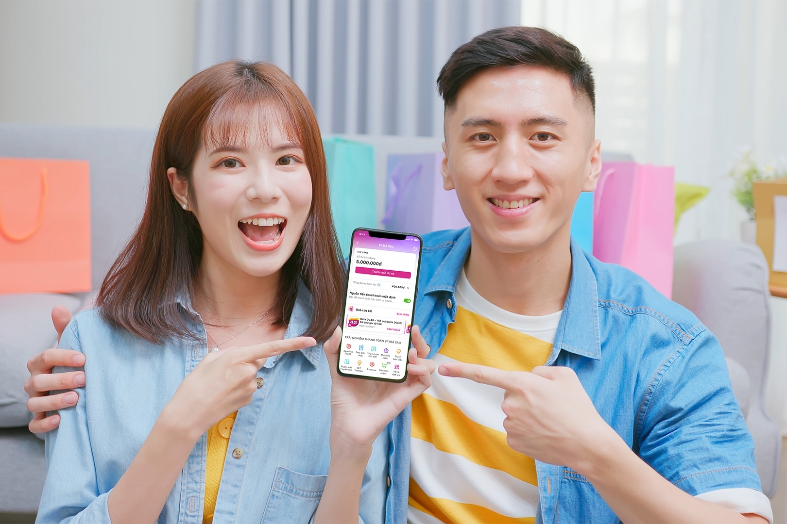 Uu dai hoan tien 50% tren vi MoMo thu hut gioi tre hinh anh