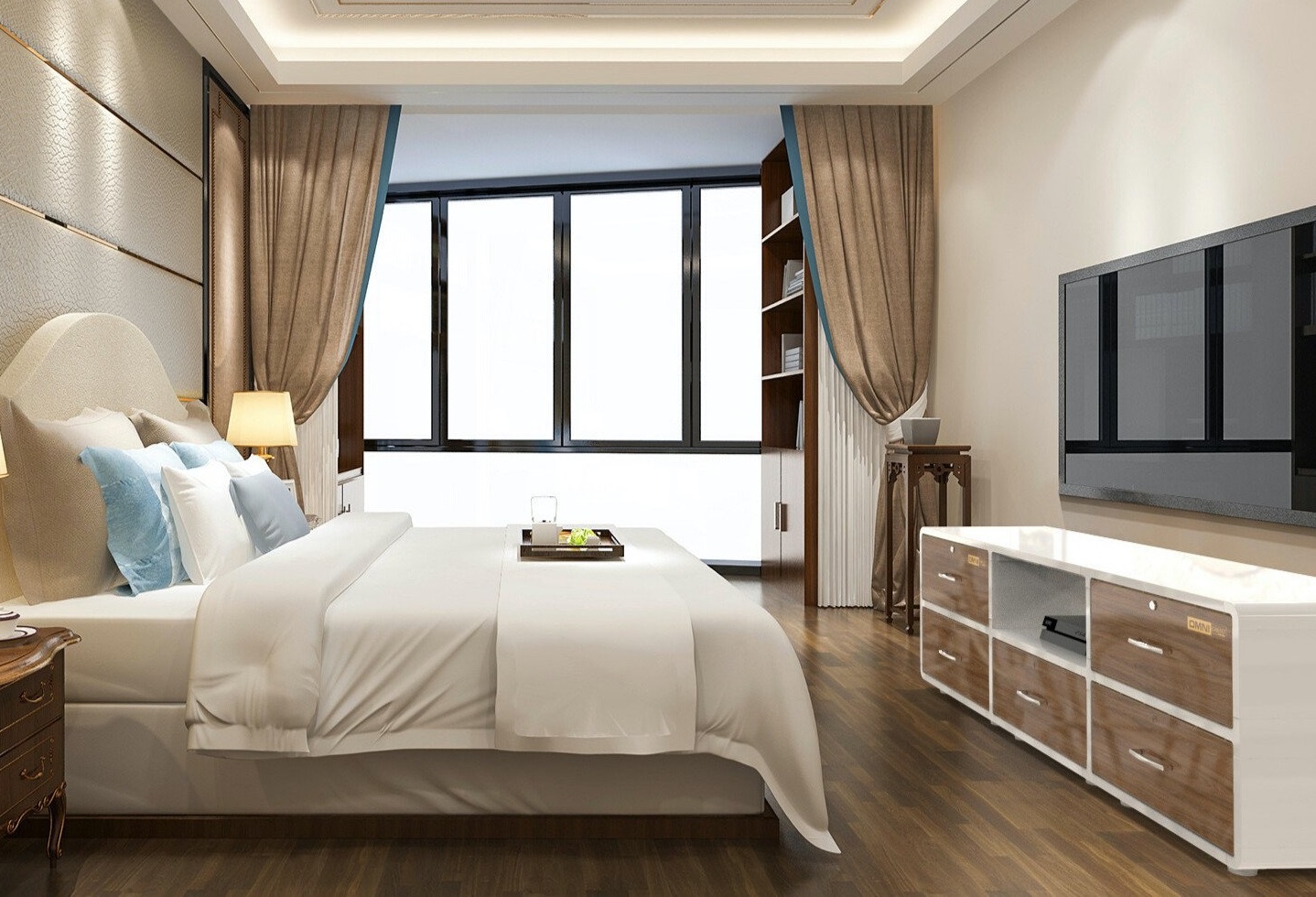 3 cach chon ke, tu giup noi rong khong gian hinh anh