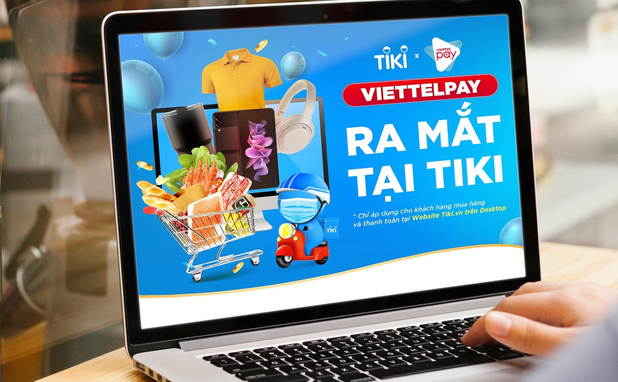 Tiki bat tay ViettelPay nang cao trai nghiem mua sam truc tuyen hinh anh