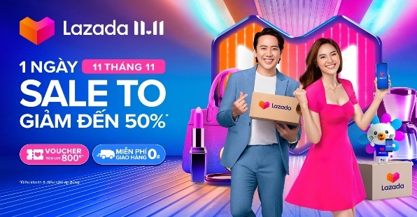 Le hoi mua sam 11/11,  ngay sale to Lazada anh 13