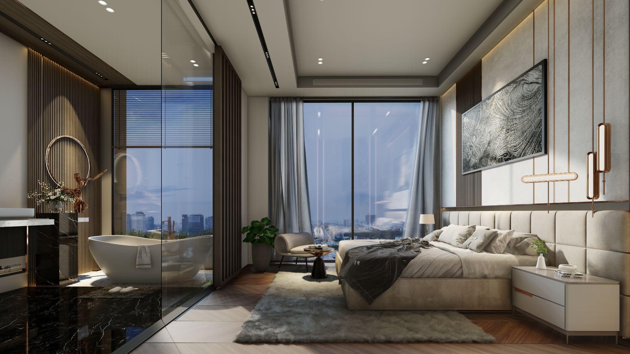 The Peak Garden,  sky villa anh 1