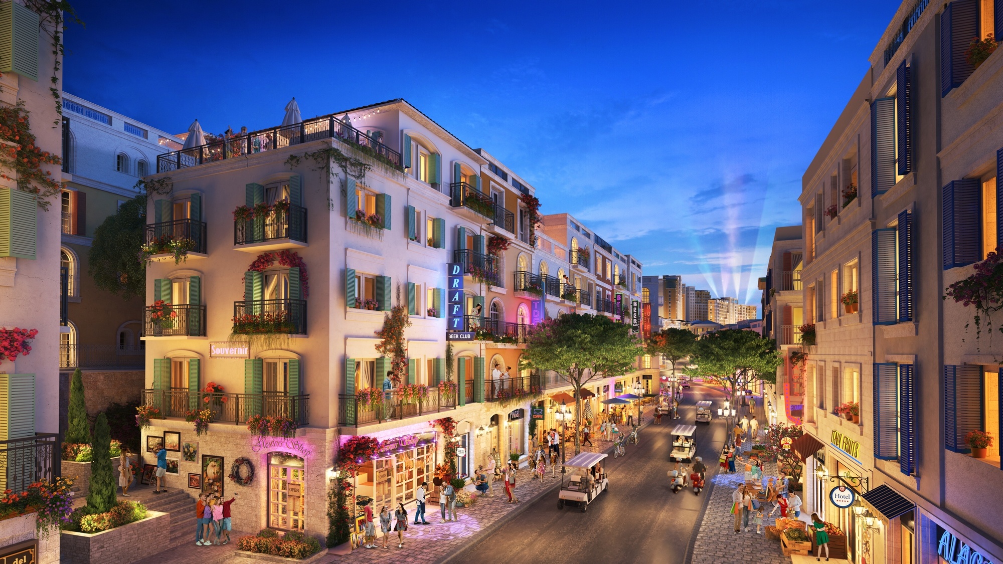 Loi the giup shophouse The Center khai thac kinh doanh F&B hinh anh