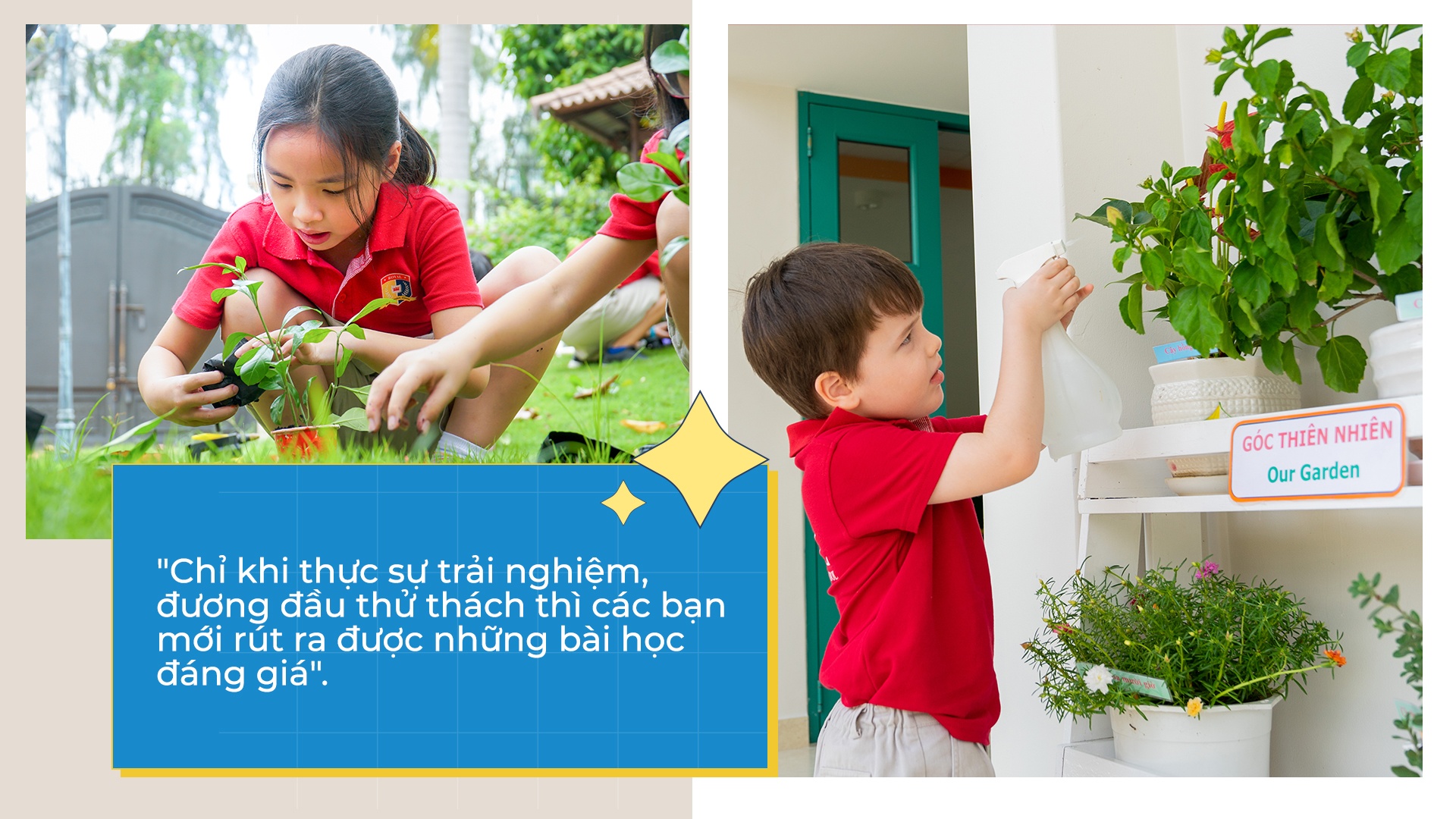 truong hoc trai nghiem,  cong dan toan cau anh 1