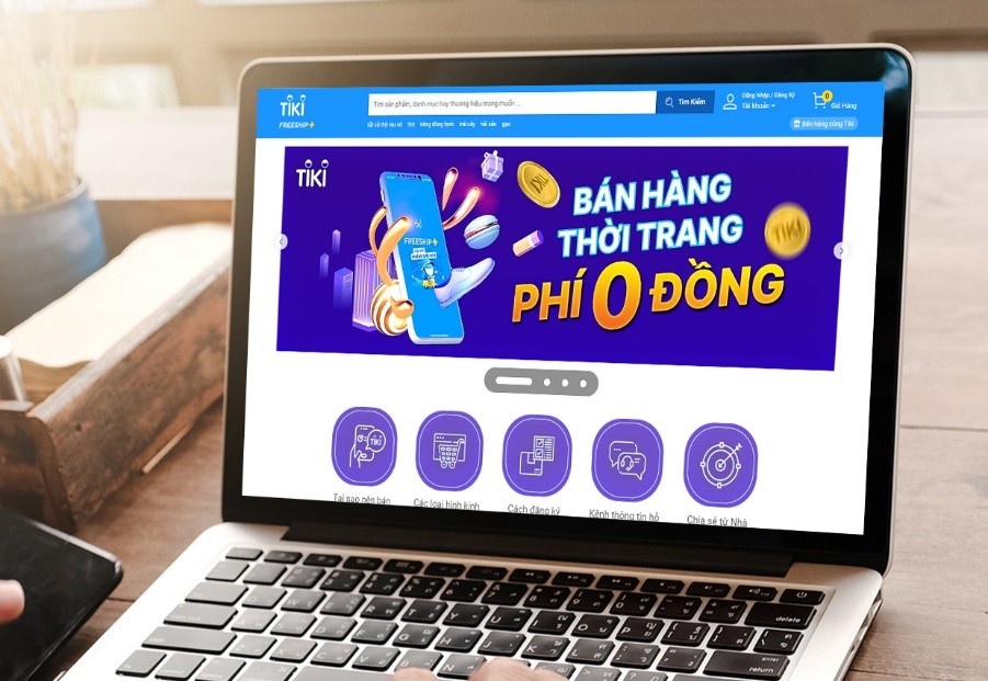 3 uu diem khi tro thanh gian hang chinh hang tren Tiki hinh anh
