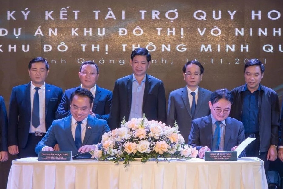 Dat Xanh Mien Trung duoc giao quy hoach 2 khu do thi tai Quang Binh hinh anh