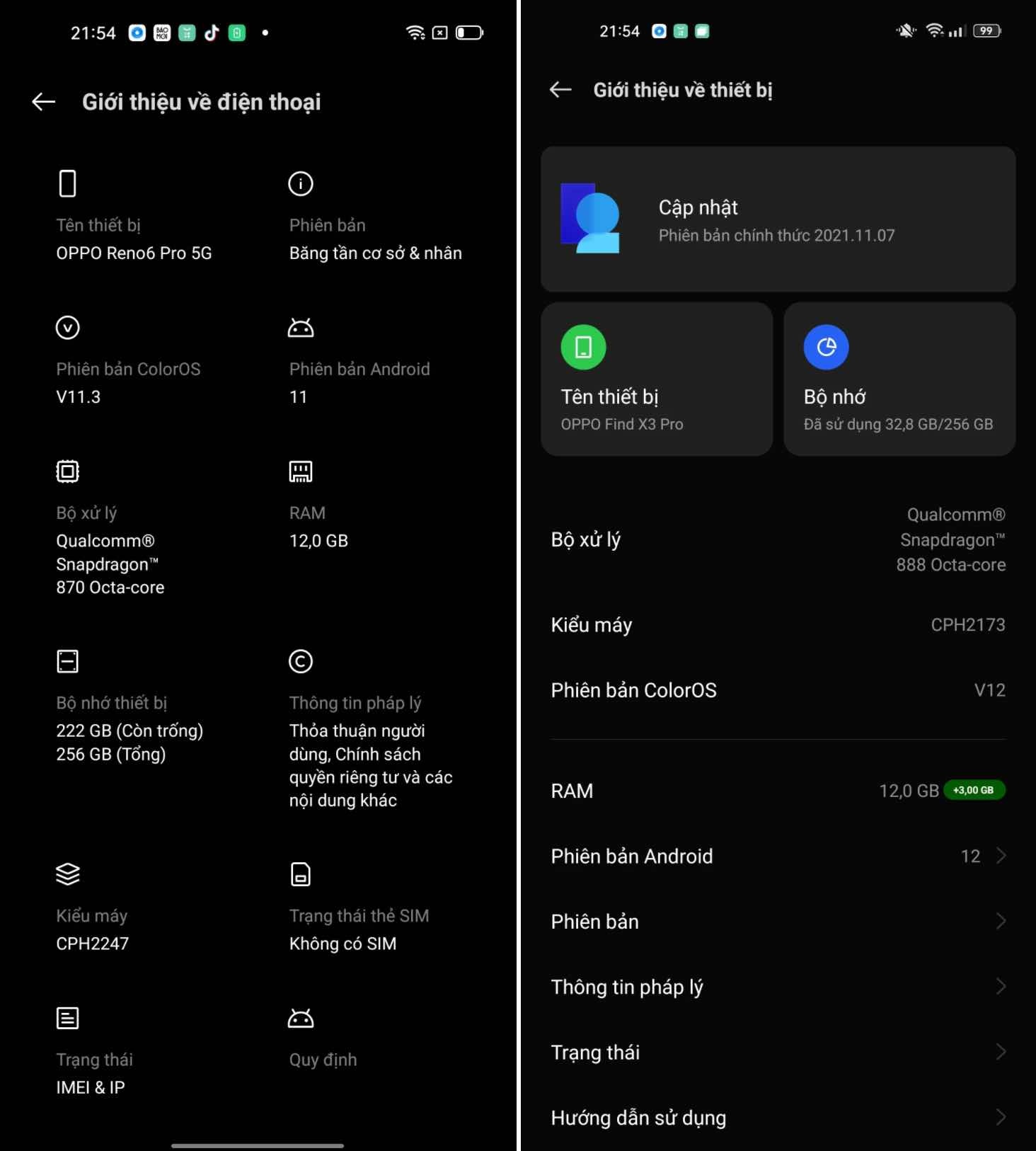 Oppo, ColorOS 12 ảnh 1 Oppo, ColorOS 12 anh 1