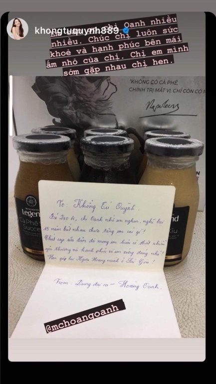 A hau Hoang Oanh,  ca si Ai Phuong anh 2